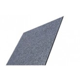Crown Marathon Heavy Traffic Scraper/Wiper Mat - 3' x 10', Blue/Gray